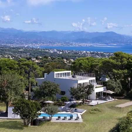 Villa Beautiful 5 Bedroom With Sea View & Pool Vallauris